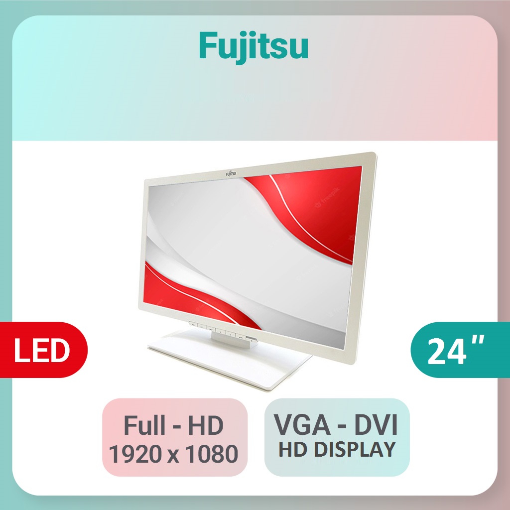 مانیتور استوک LED Fujitsu B24 سایز 24 اینچ