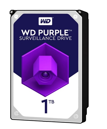 هارددیسک اینترنال وسترن دیجیتال مدل Purple WD10PURZ ظرفیت 1 ترابایت با ضمانت