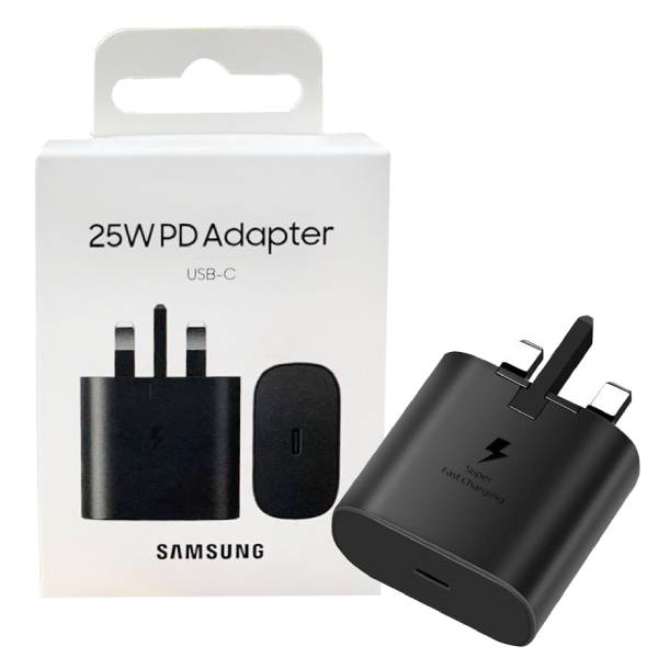 کلگی شارژر اورجینال 25 واتی سامسونگ مدل SAMSUNG 25W PD Adaptor USB-C ( گارانتی دار )