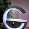 چراغ خواب و دستگاه بخور ضد جاذبه اسپیکردار G شکل مدل Y-13