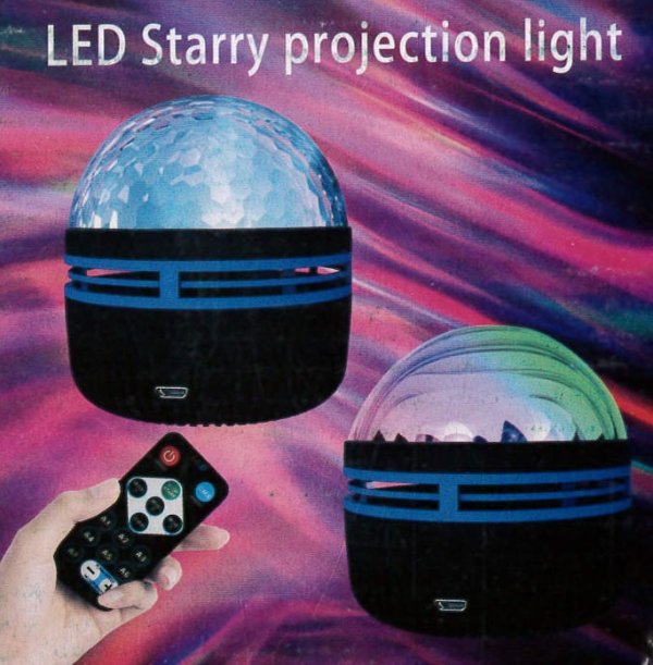 لامپ رقص نور Solar مدل 06 Starlight USB