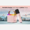 اسپیکر اورجینال بلوتوثی کارائوکه با 2 میکروفن  وایرلس ( قابلیت تغییر صدا و ...) مدل Y1